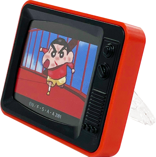 クレヨンしんちゃん TV型クリップバッジ 『嵐を呼ぶ モーレツ!オトナ